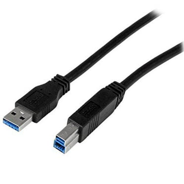 3.3FT / 1M USB Cable Laptop PC Data Sync Cord for ICY Dock MB662USEB-2S Dual Bay Tool-Less 3.5 SATA HDD FireWire 400/800/eSATA/USB 2.0 External RAID Enclosure Accessory USA 